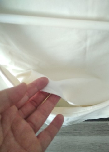 Zara kadın kırık beyaz askılı tişört 36 /38 beden - Görsel 4