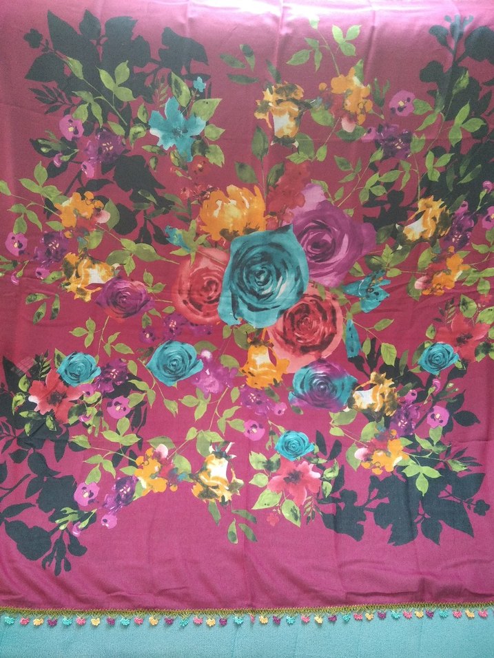 tığ oyası renki pembe tonları yeni - Görsel 2