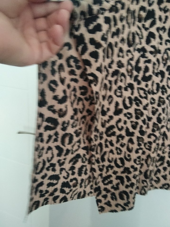 Leopar Desenli Kadın diz altı Etek 34 /36 beden - Görsel 4