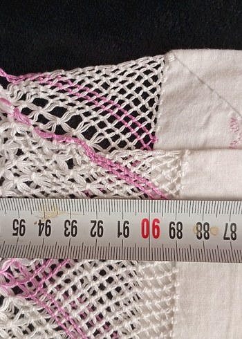 Düğüm El İşi Püsküllü  Örtü - Görsel 6