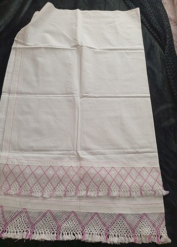 Düğüm El İşi Püsküllü  Örtü - Görsel 5