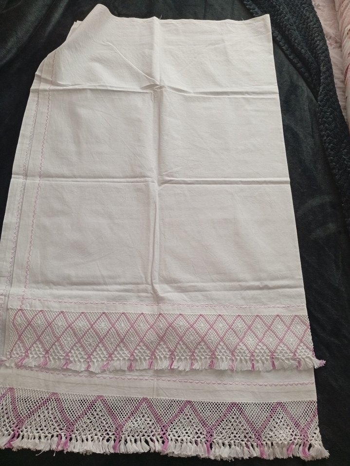 Düğüm El İşi Püsküllü  Örtü - Görsel 5