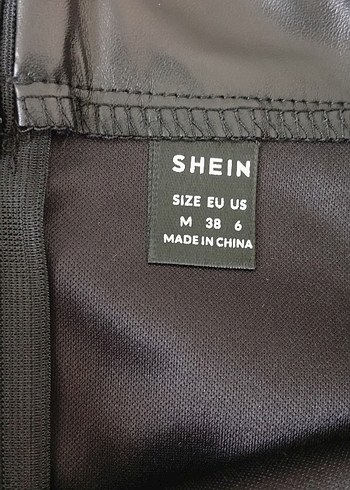 Siyah Deri  Uzun Etek - Görsel 3