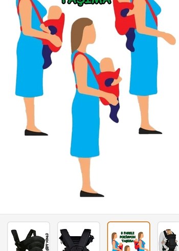 Siyah Bebek Taşıyıcı - Görsel 6