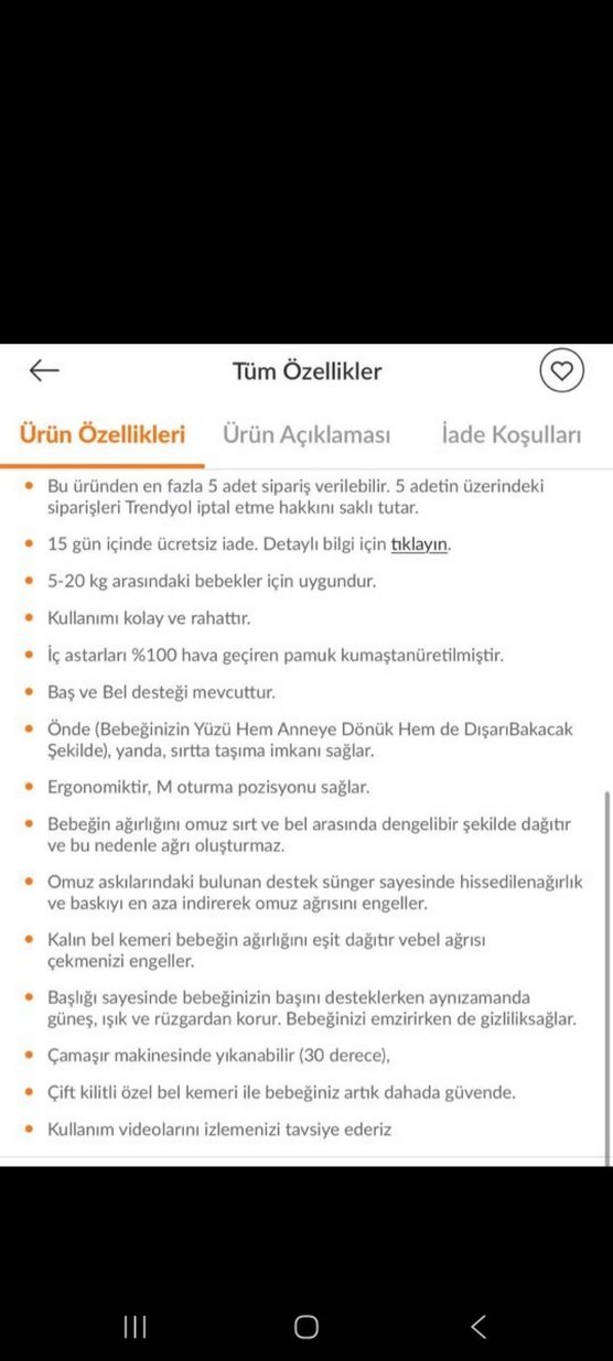 Siyah Bebek Taşıyıcı - Görsel 5