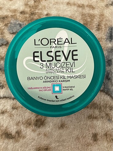 Loreal banyo öncesi kil maskesi