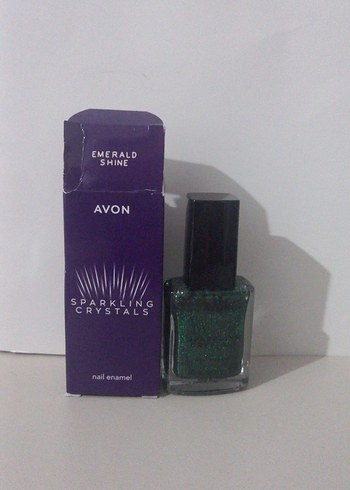 Avon Emerald Shine Parlak Yeşil Oje