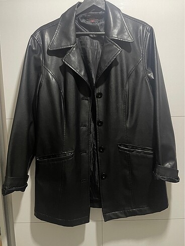 Deri blazer ceket