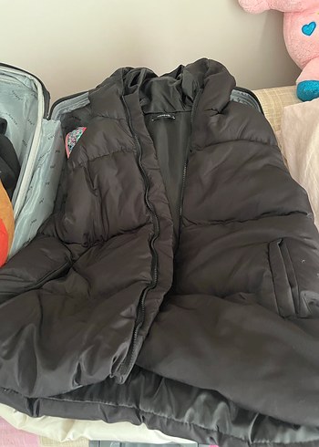 Siyah Fermuarlı  Yelek - Görsel 2