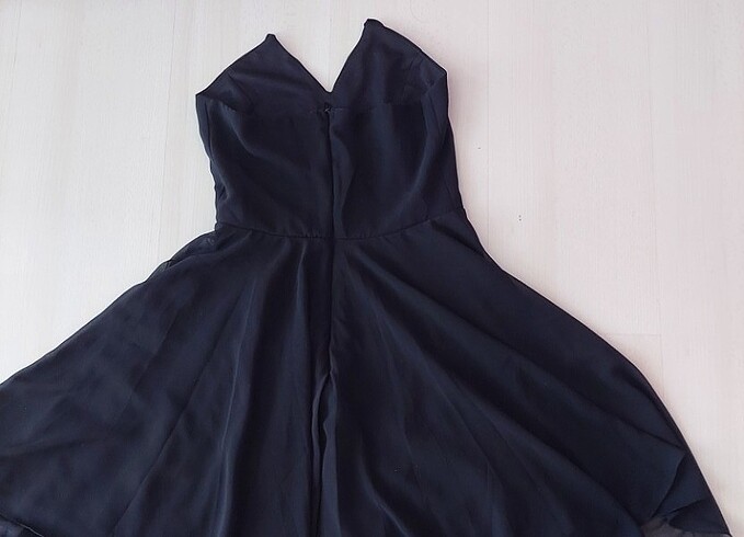 34 Beden siyah Renk Kadın Elbise