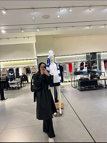 l Beden siyah Renk Mango deri trençkot