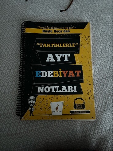 edebiyat not kitabı