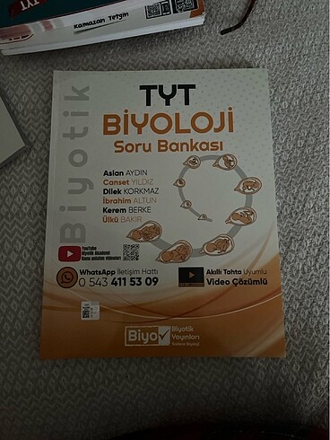 biyoloji test kitabı tyt