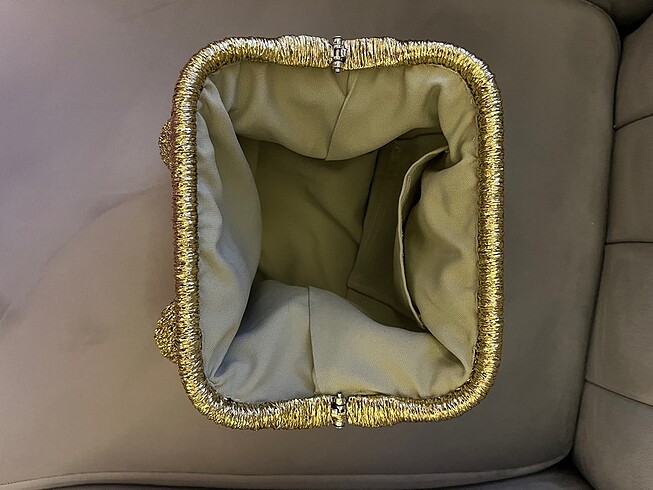 Diğer simli clutch çanta