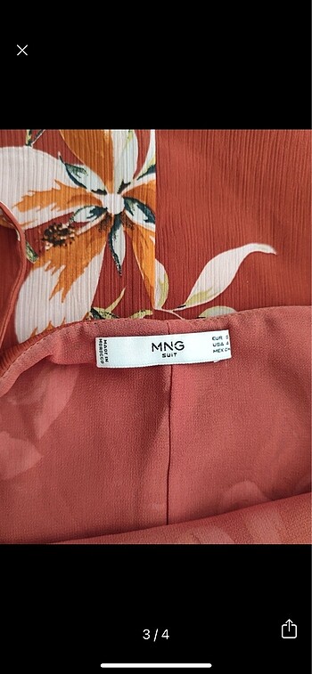 s Beden Mango elbise