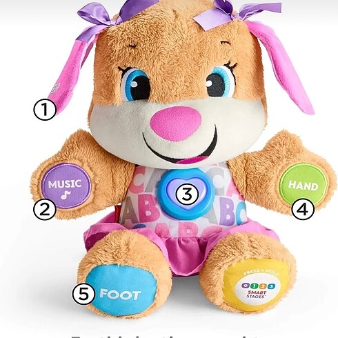  Beden Fisher Price oyuncak