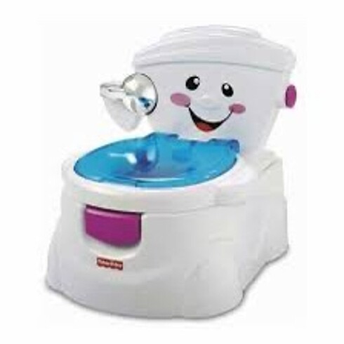 Fisher Price eğitici eğlenceli tuvalet lazımlık