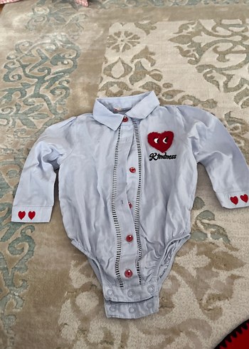 BG Store B&G store Uzun Kollu Nakışlı Kız Bebek Takımı