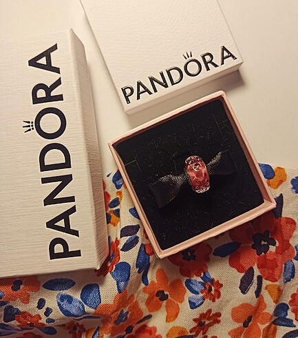 Pandora Pandora Fantastik Pembe Murano Charm