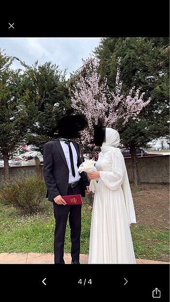 Diğer Uzun beyaz elbise