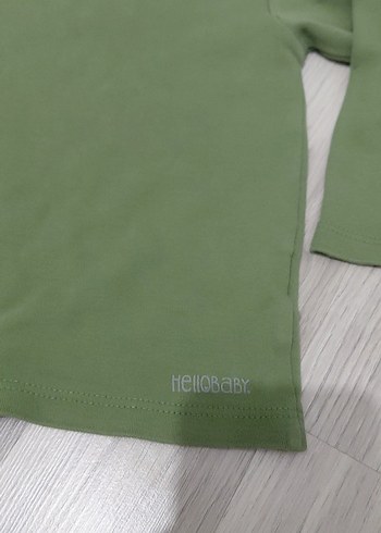 Yeşil Uzun Kollu Çocuk Atlet - Görsel 2