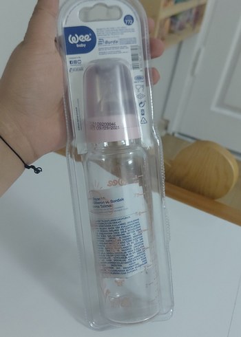 Wee Baby 240 ml Cam Biberon - Pembe - Görsel 5