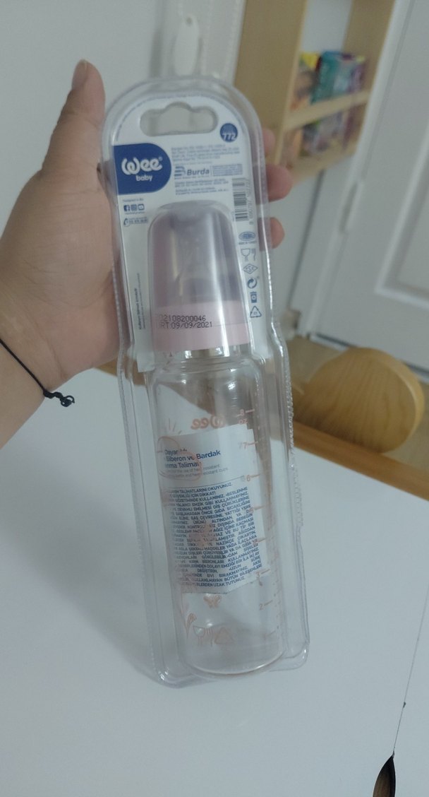 Wee Baby 240 ml Cam Biberon - Pembe - Görsel 5