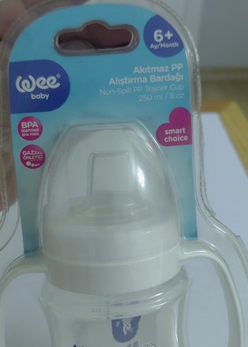 Beyaz Bebek Biberonu 6 Ay ve Üzeri - Görsel 5