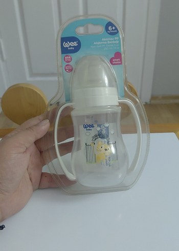 Beyaz Bebek Biberonu 6 Ay ve Üzeri - Görsel 2