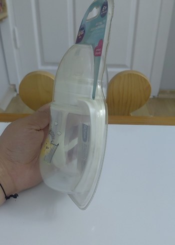 Beyaz Bebek Biberonu 6 Ay ve Üzeri - Görsel 3