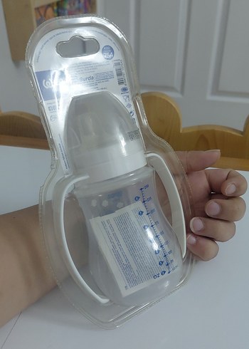 Beyaz Bebek Biberonu 6 Ay ve Üzeri - Görsel 4