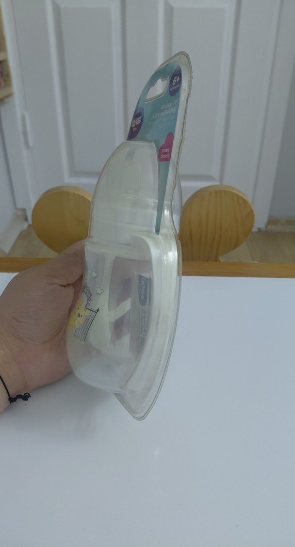 Beyaz Bebek Biberonu 6 Ay ve Üzeri - Görsel 3