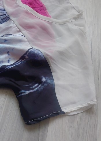 Pullu Baskılı Uzun Kollu Kız Tişörtü - Görsel 4