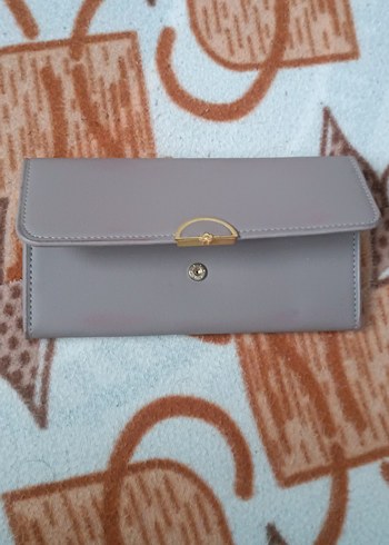 Bej Deri Fermuarlı Kadın Cüzdanı - Görsel 5