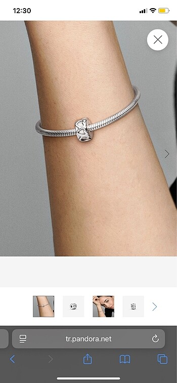 pandora kalp klips