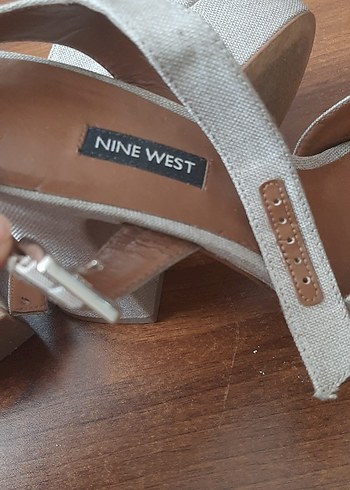 39 Beden Nine West Bej Kadın Dolgu Topuklu Ayakkabı
