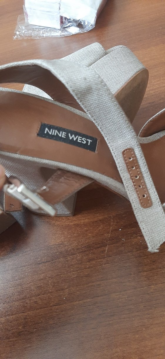 Nine West Bej Kadın Dolgu Topuklu Ayakkabı - Görsel 3