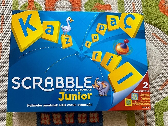 Scrabble Junior Türkçe (Mattel)