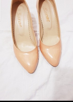 Deichmann siyah kalin topuk