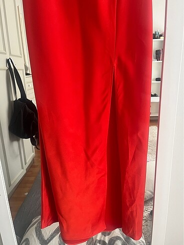 Zara Zara saten elbise