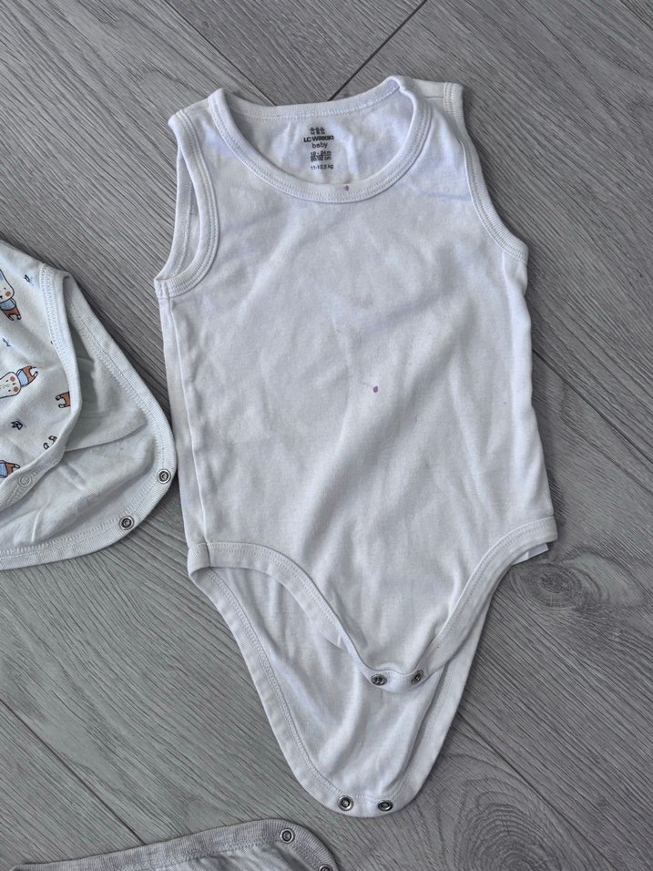 Pamuklu Kolsuz Bebek Çıtçıtlı Body - Görsel 5