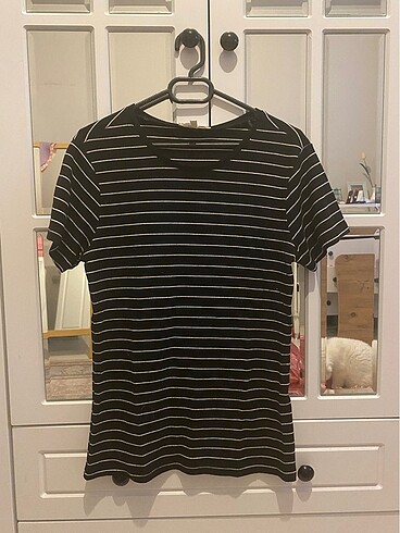 Çizgili tshirt