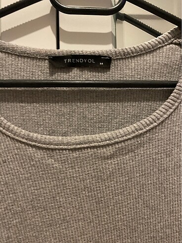 Trendyol & Milla Gri basic mini elbise