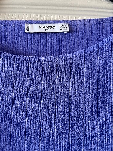 Mango Mango S beden kısa kol bluz