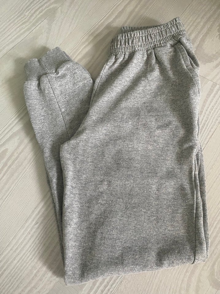 Gri Kadın Rahat Kesim Eşofman Altı - Görsel 2