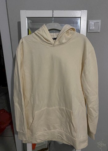 LTB Kadın Krem Kapüşonlu Sweatshirt