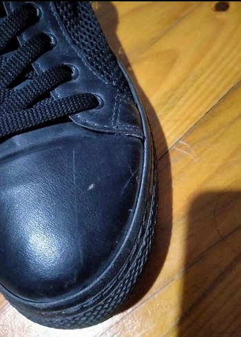 38 Beden siyah Renk Siyah Fileli Sumi Deri Ayakkabı