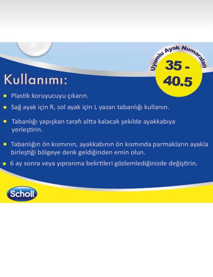 Scholl GelActiv Açık Ayakkabı Konfor Jel Tabanlık - Görsel 3