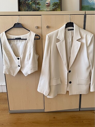 Shein yelek+ blazer takım