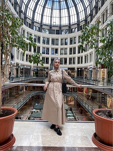 AYBİKESTİL gömlek elbise